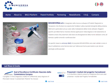Tablet Screenshot of biouniversa.com